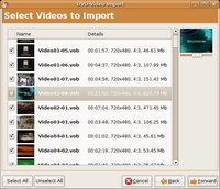 DVD-Video Import